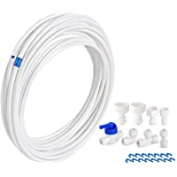 smardy ZO012 10m Universal Set de Conexión Conducto de Toma de Agua para Nevera Side by Side con Tubo para Frigorífico…